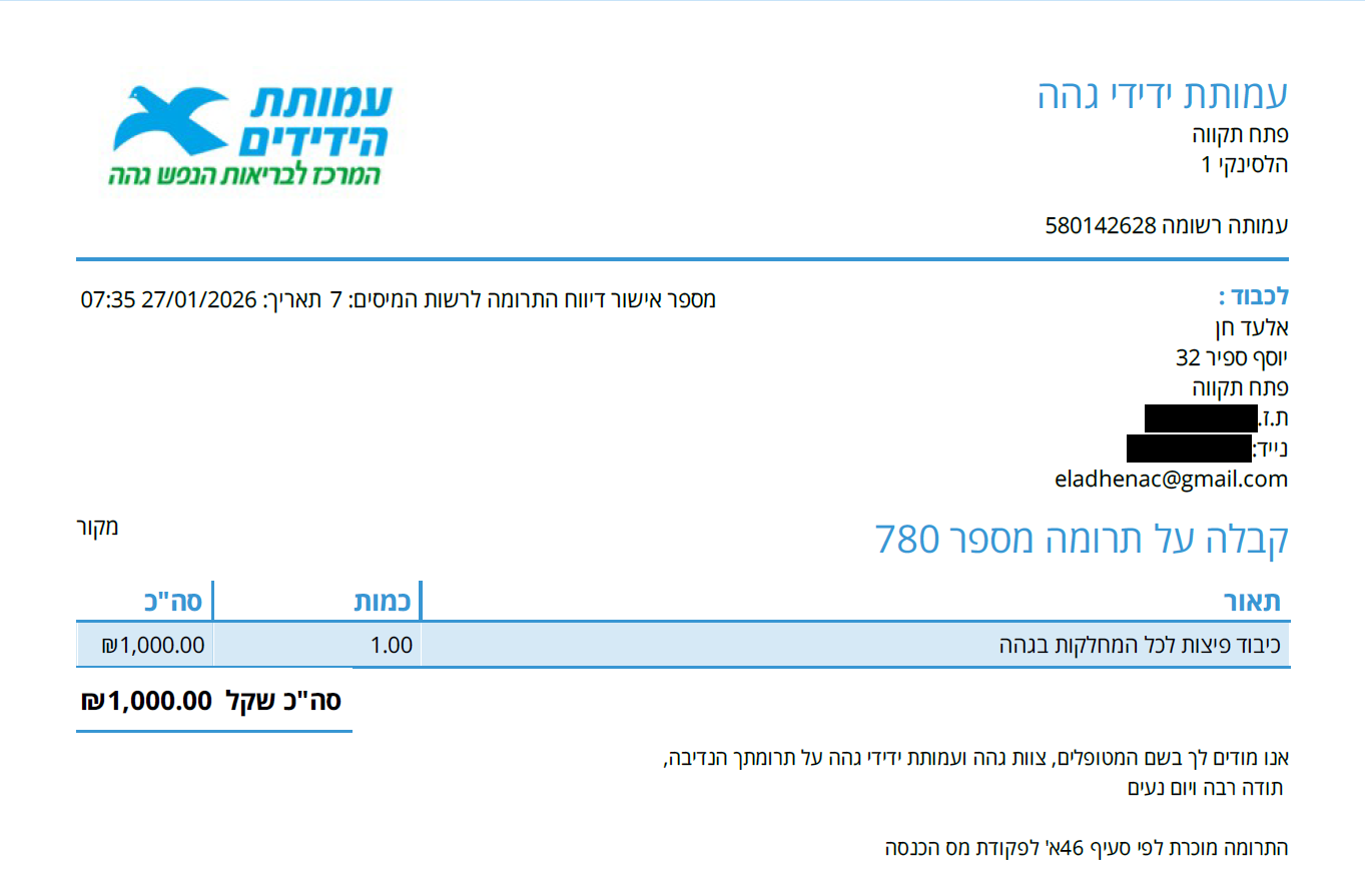 לכוונך / At Your Direction